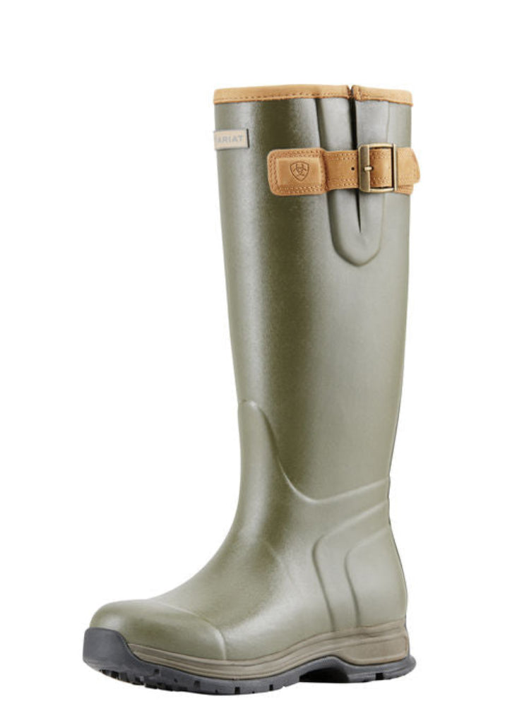 Ariat Burford Men's Waterproof Rubber Boot Olive Green
