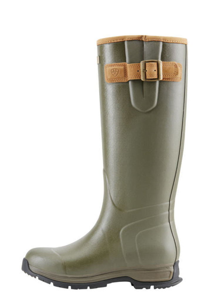 Ariat Burford Women's Waterproof Rubber Boot Olive Green
