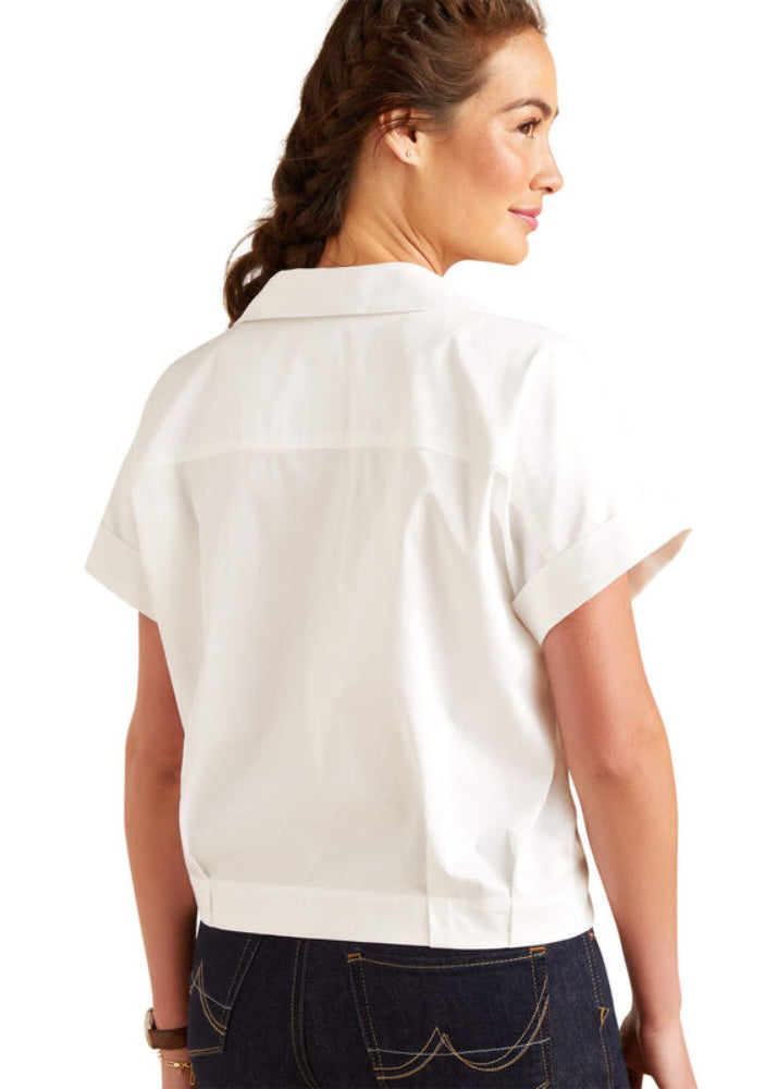 Ariat Brookside SS Shirt White