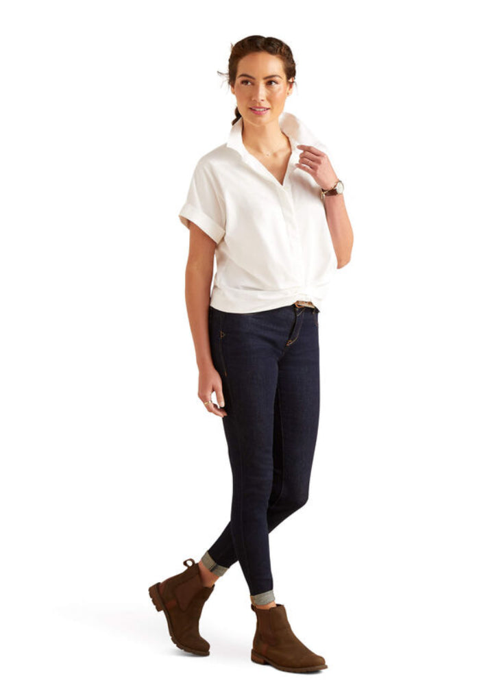 Ariat Brookside SS Shirt White