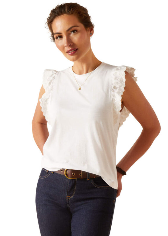 Ariat Ludlow Top White