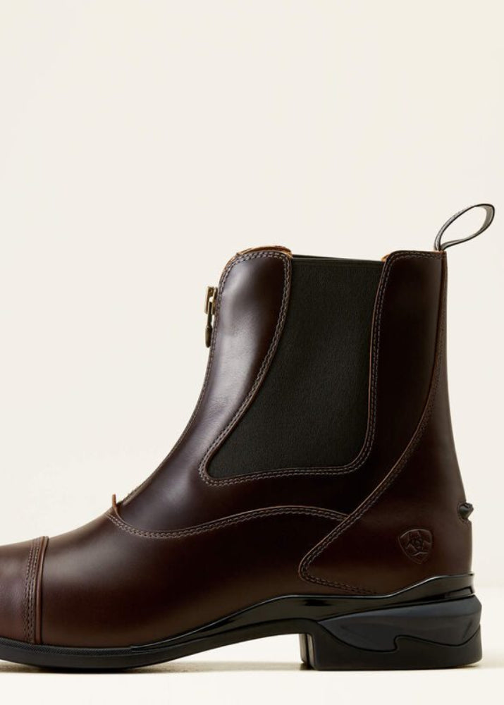 Ariat Devon Zip Waxed Chocolate