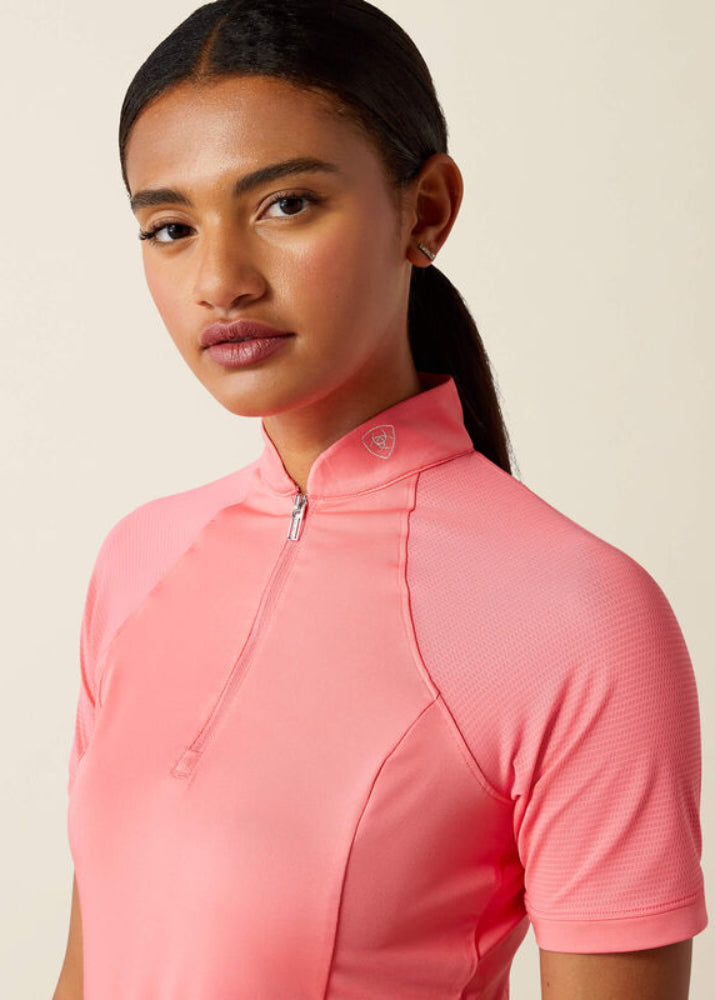 Ariat Siquel 1/4 Zip Coral Paradise