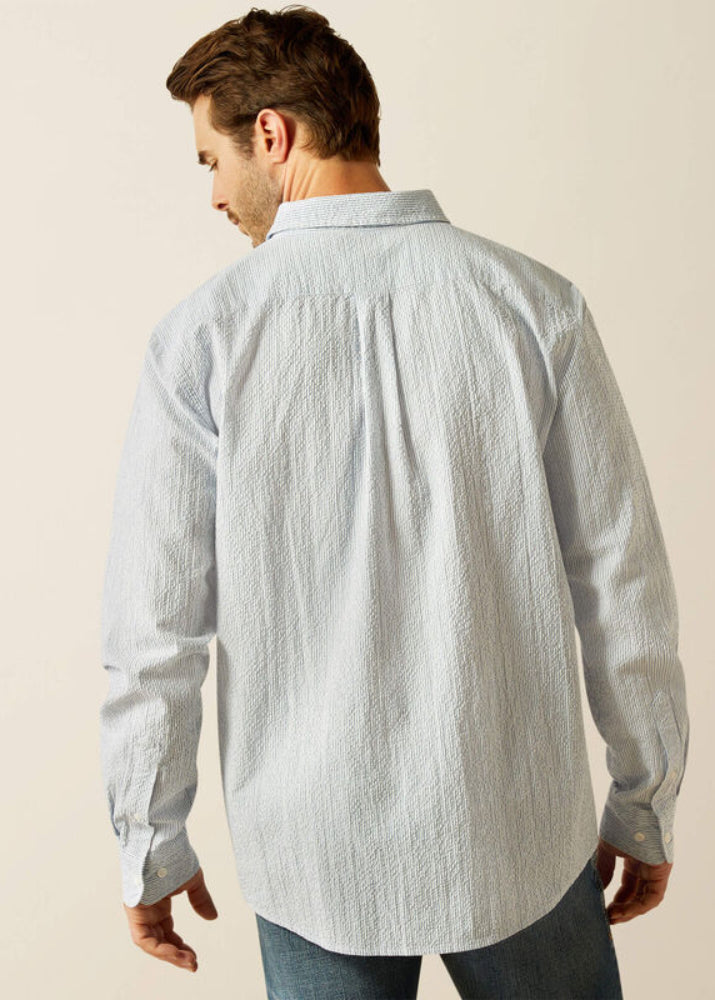 Ariat Grafham LS Shirt Blue Stripe