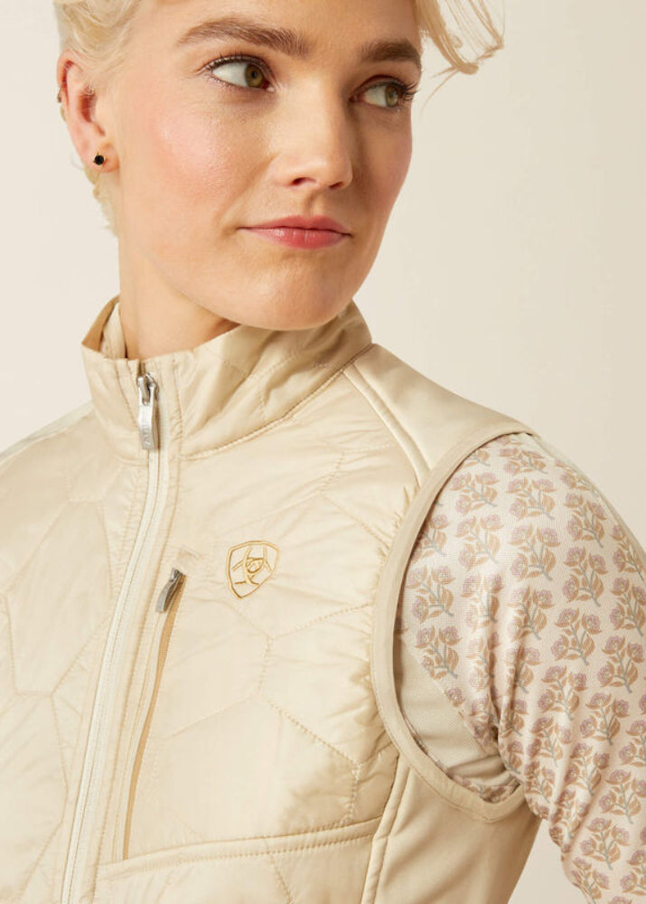 Ariat Fusion Insulated Vest Almond Milk