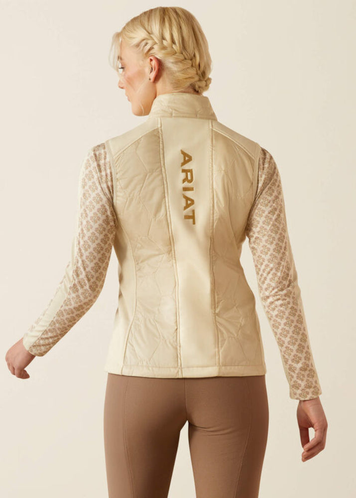 Ariat Fusion Insulated Vest Almond Milk