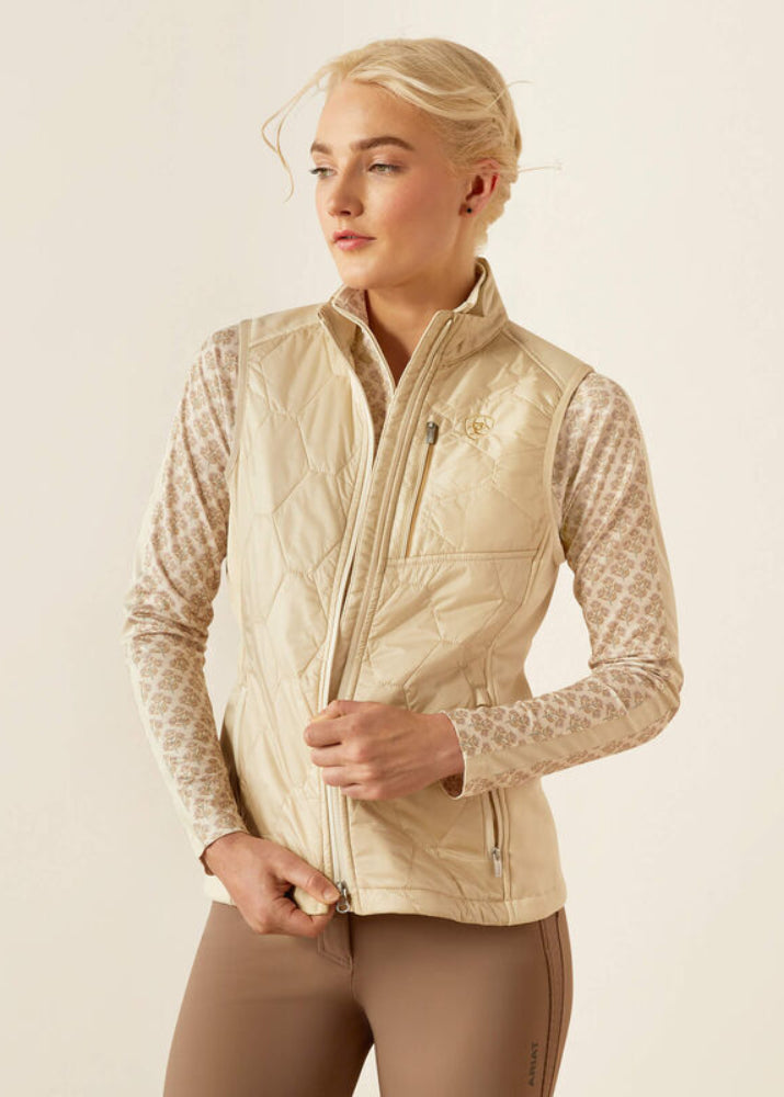 Ariat Fusion Insulated Vest Almond Milk