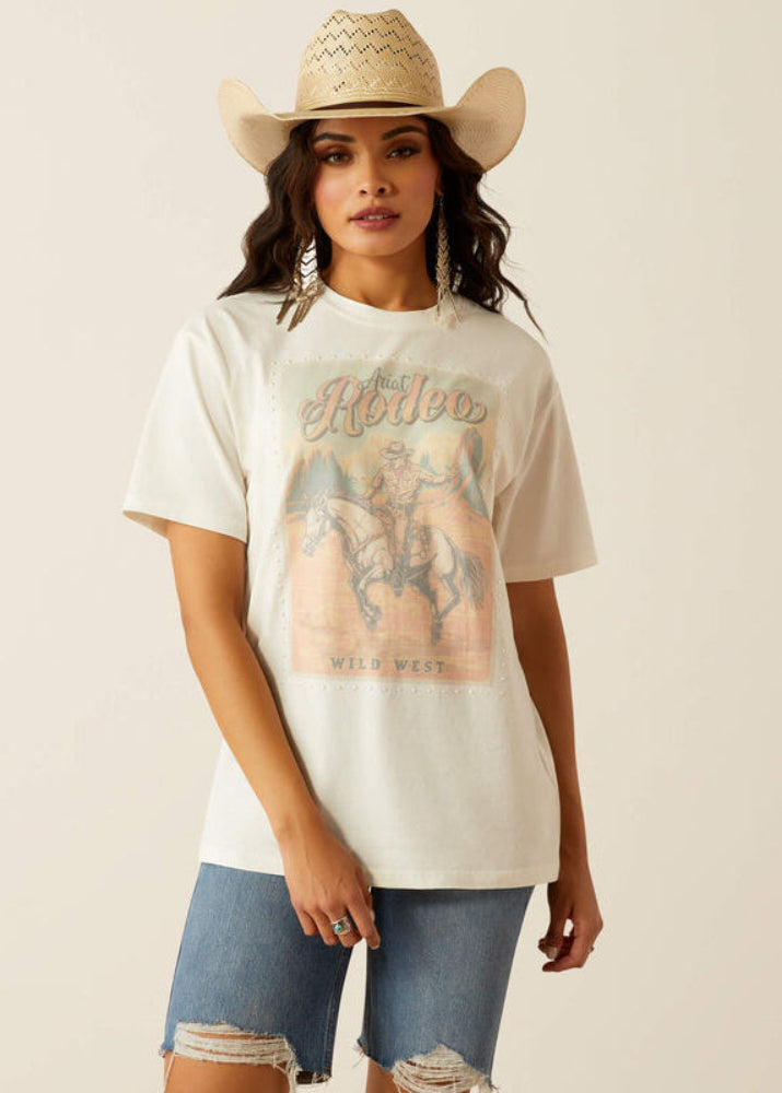 Ariat Rodeo SS T-Shirt Cloud Dancer