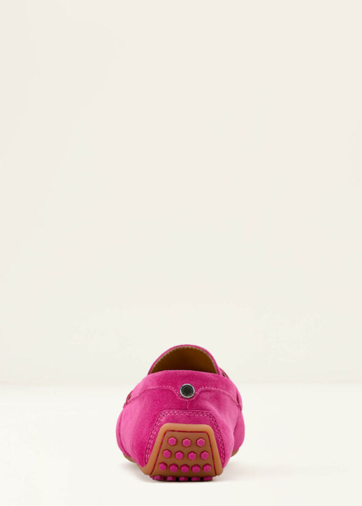 Ariat Selene Driving Moc Hot Pink Suede