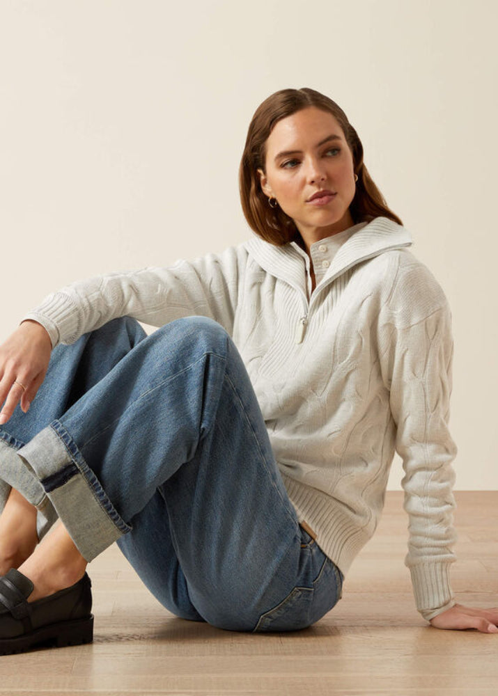 Ariat Alamere SWTR Zip Moonstruck Heather