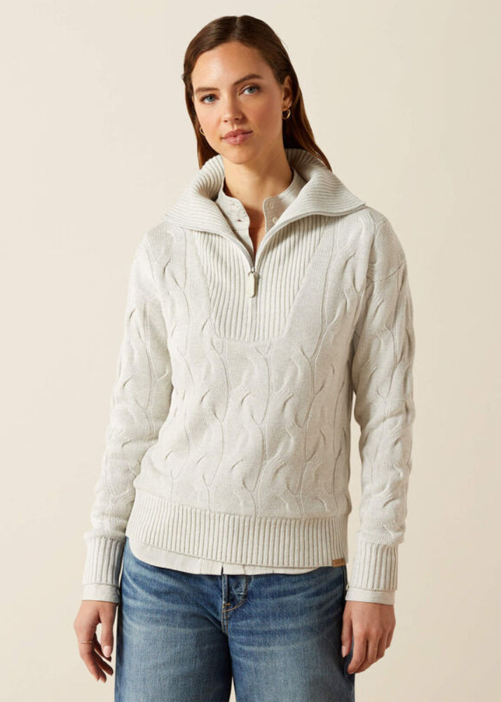 Ariat Alamere SWTR Zip Moonstruck Heather