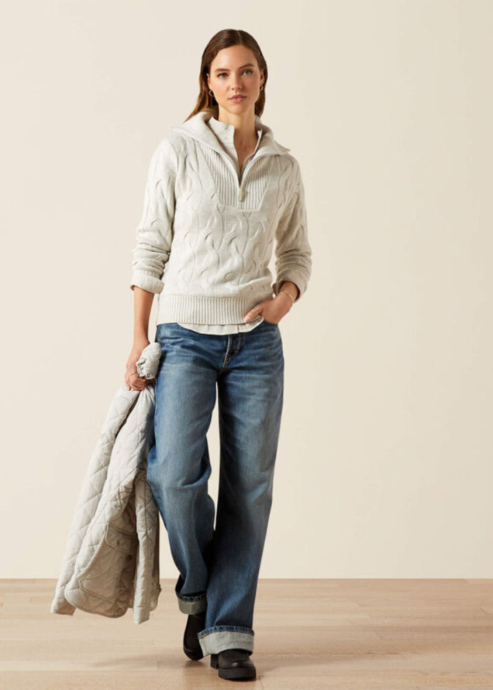 Ariat Alamere SWTR Zip Moonstruck Heather
