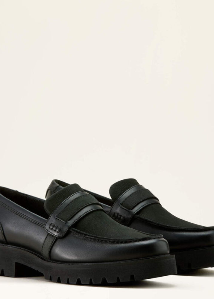 Ariat Stratford Lug Loafer Black