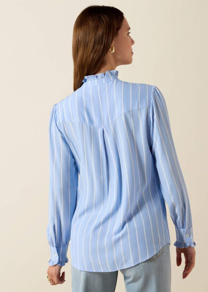 Ariat Cricklade LS Blus Pacific Blue Stripe