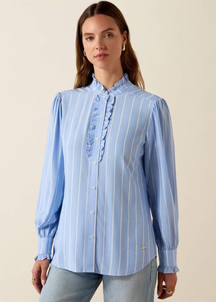 Ariat Cricklade LS Blus Pacific Blue Stripe