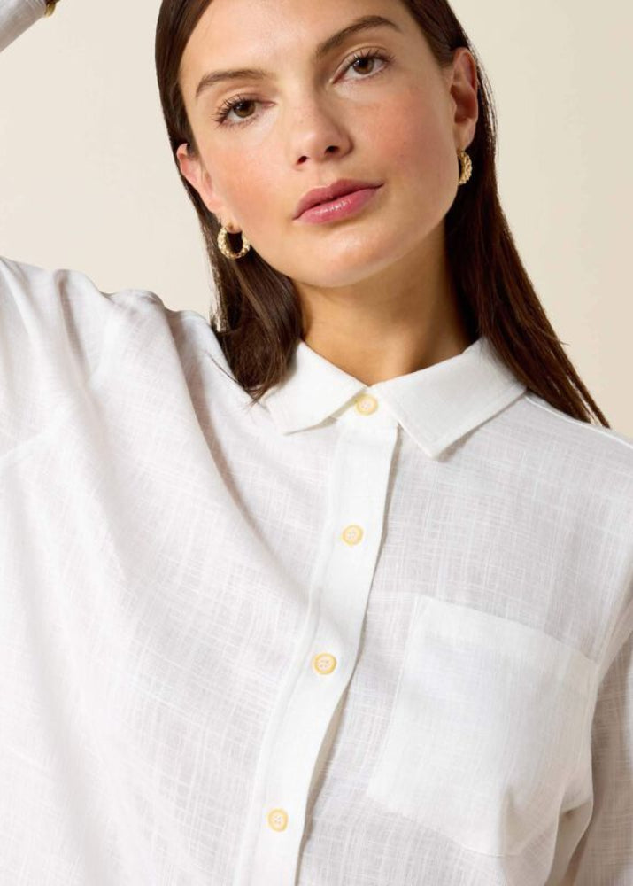 Ariat Rudford LS Shirt White