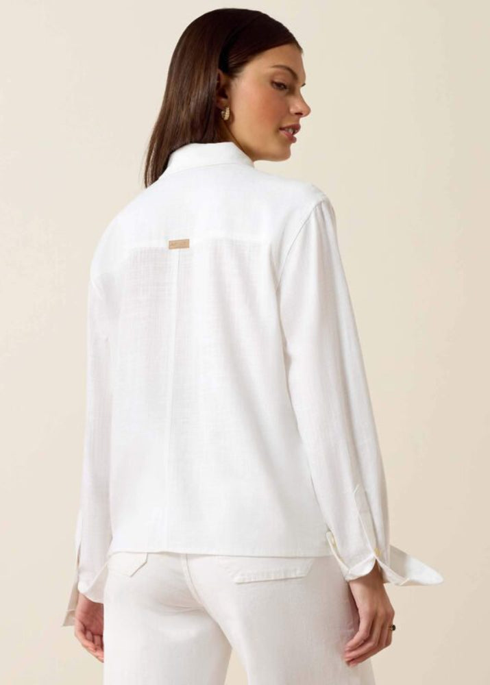 Ariat Rudford LS Shirt White