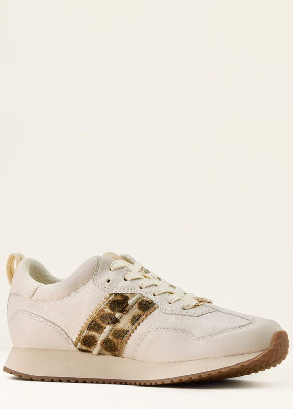 Ariat Ranch Runner Bright Cream Gilded Leopard