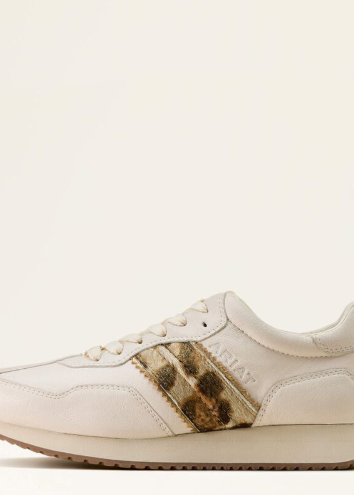 Ariat Ranch Runner Bright Cream Gilded Leopard