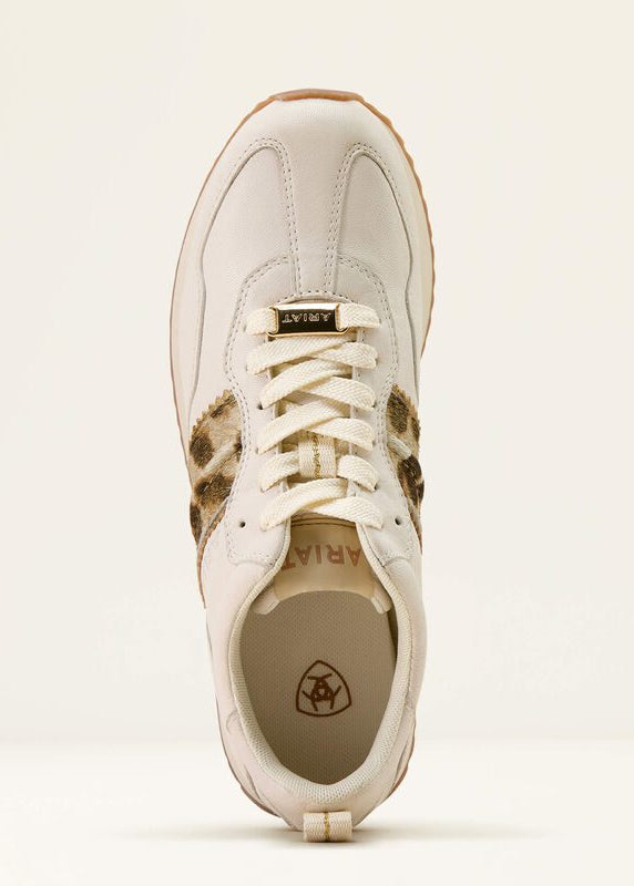 Ariat Ranch Runner Bright Cream Gilded Leopard