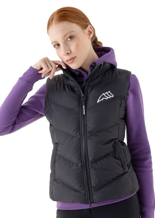 Equiline Cavac Damväst Svart