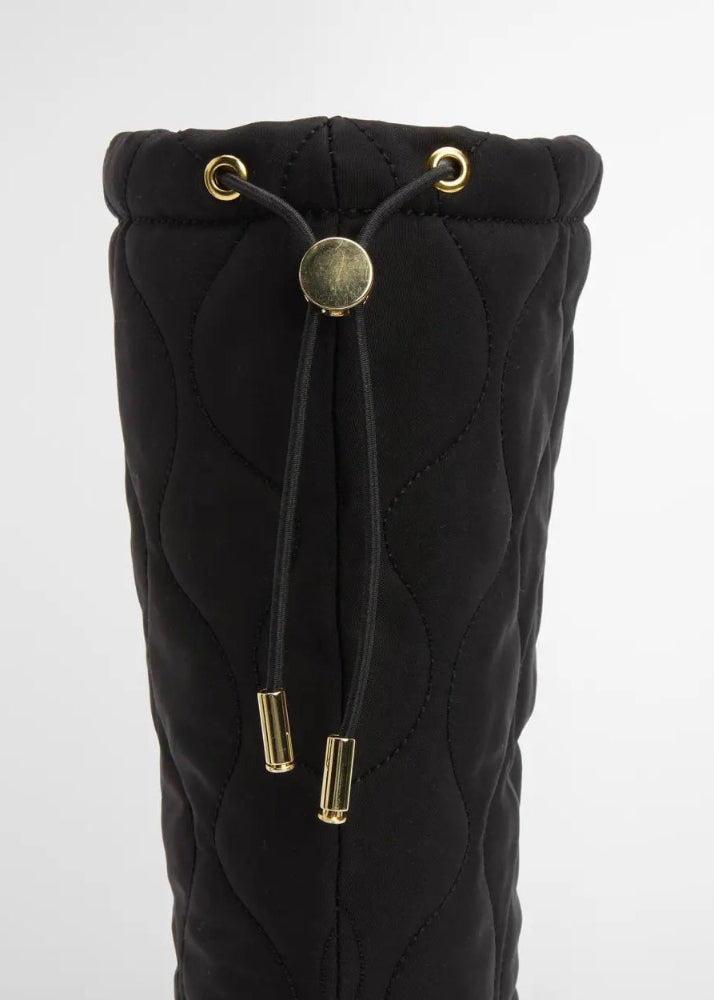 Barbour Marnie Quilted Tall Welly Black