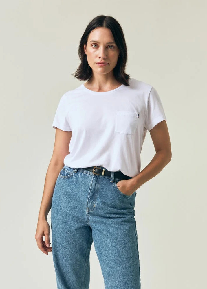 Lexington Ashley Jersey Tee White