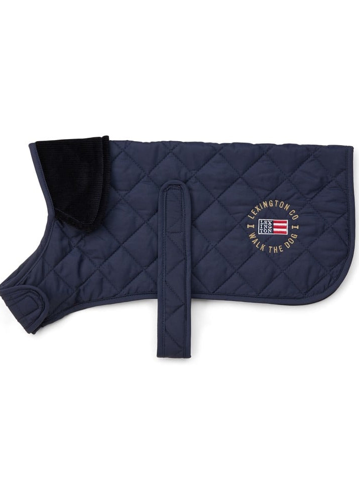 Lexington Dog Quilted Jacket Navy