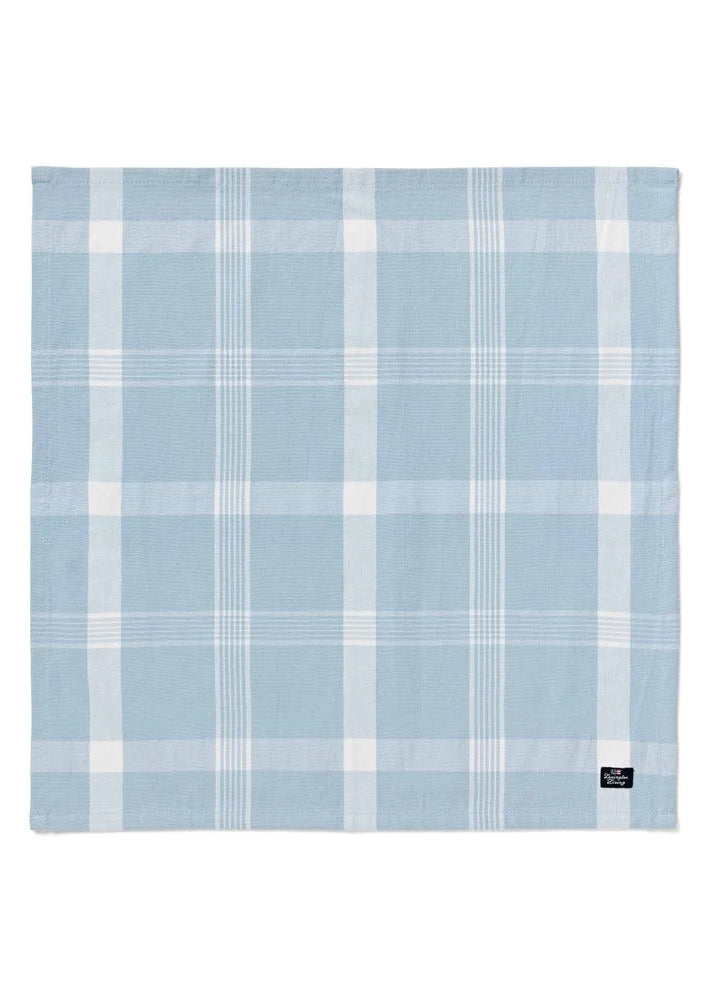 Lexington REC Cotton Oxford Napkin BL/WH