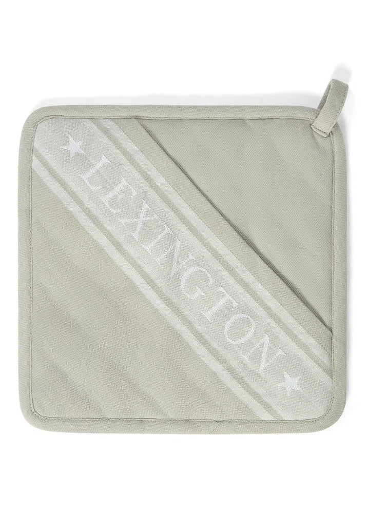 Lexington Org cotton Jaq Star Pot Hold Sage Green