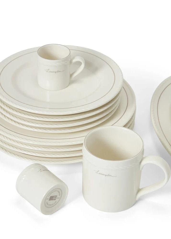 Lexington Porcelain Mug WH/Beige