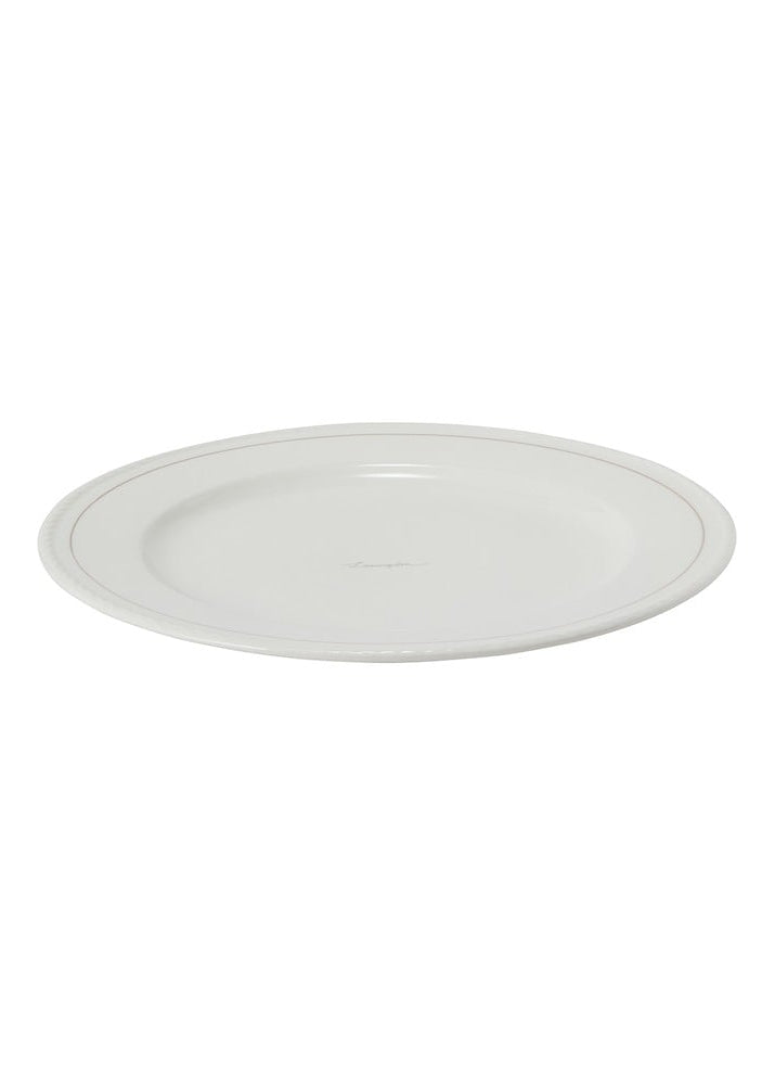 Lexington Porcelain Dinner Plate 4/setWH/BE
