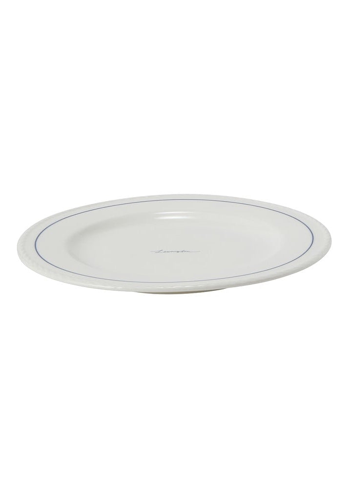 Lexington Porcelain Dessert Plate 4/set Wh/Blue