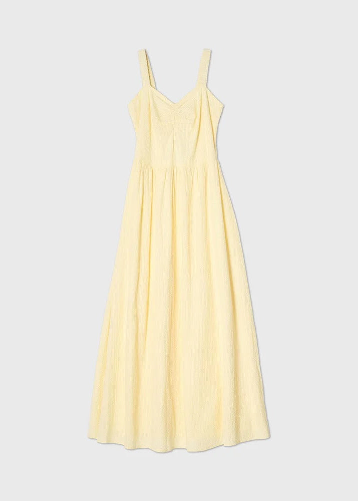 Lexington SeerSucker Summer Dress Yellow