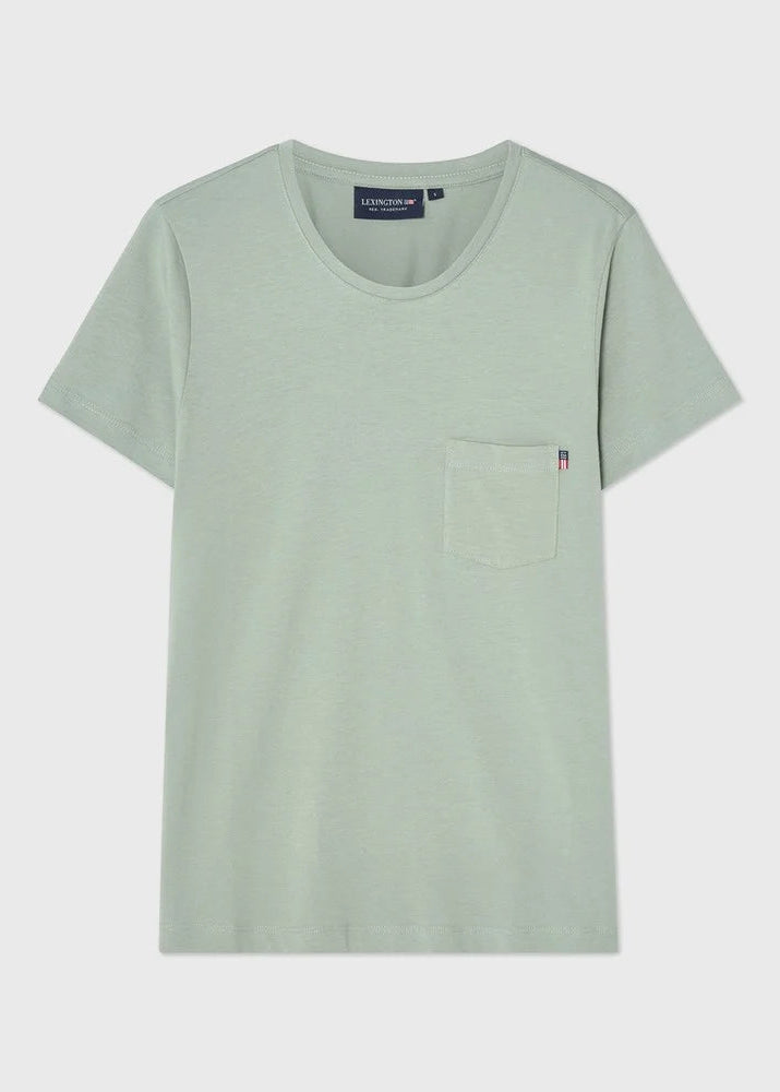 Lexington Cotton Modal  Blend Classic Tee Green