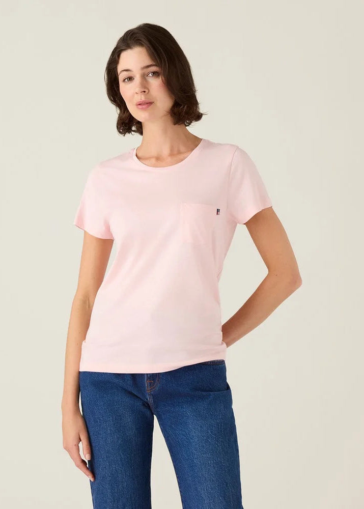 Lexington Cotton Modal  Blend Classic Tee Pink