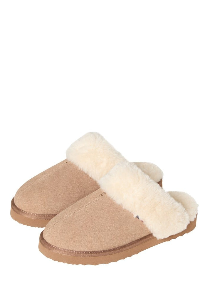 Lexington Women´s Suede Slippers Brown