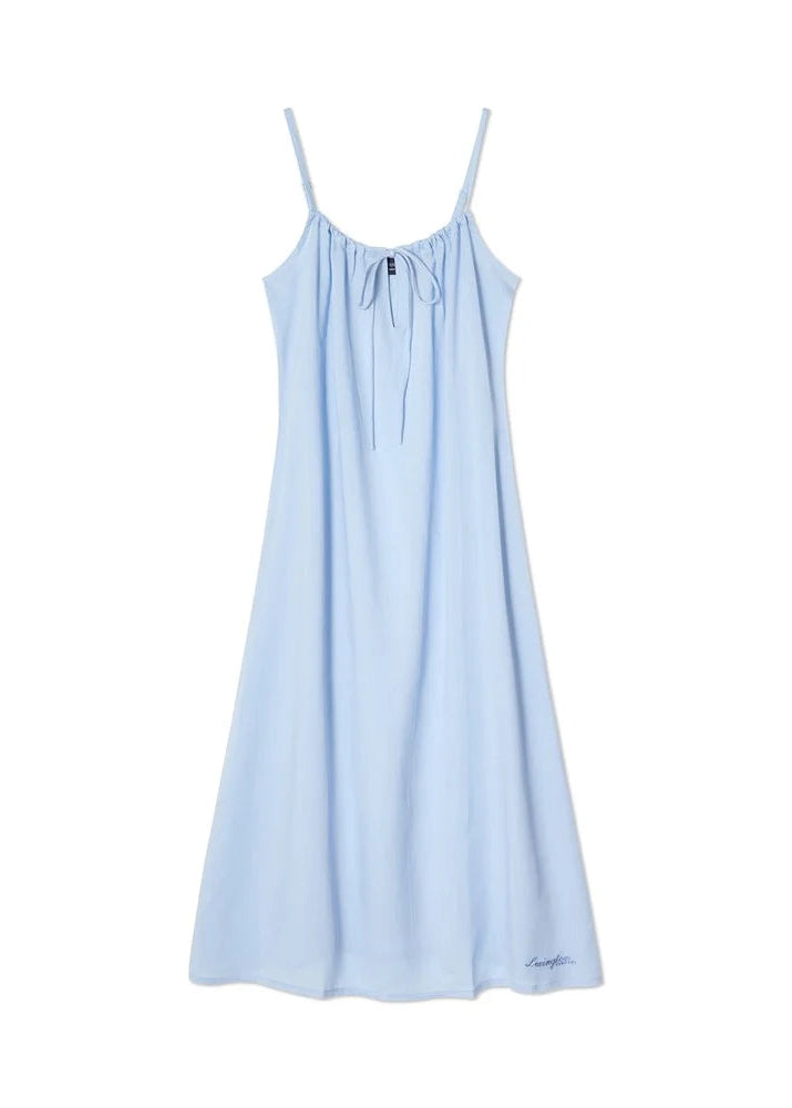 Lexington Lyocell Nightgown Light Blue