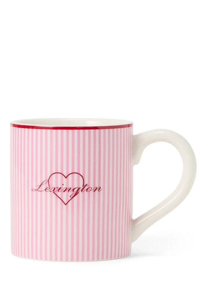 Lexington Valentine´s Stoneware Mug Pink/Wh/Red