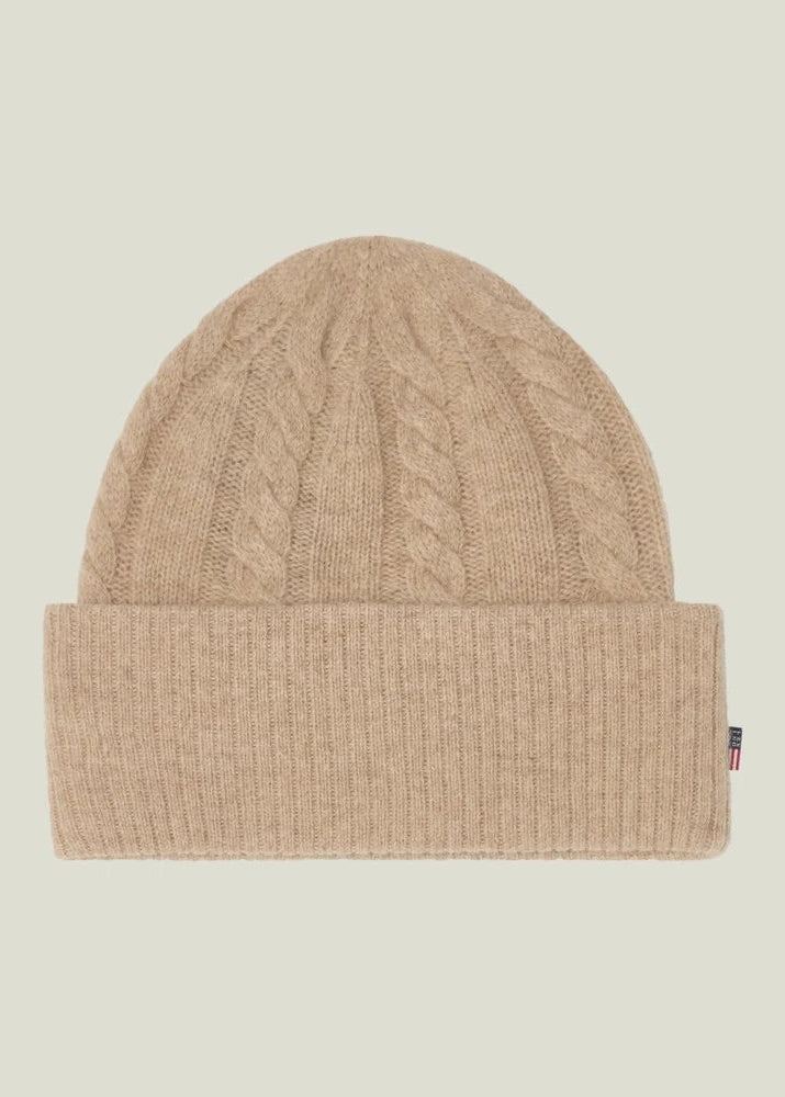Lexington Yak/Merino Wool Blend BeanieBeige/Melang