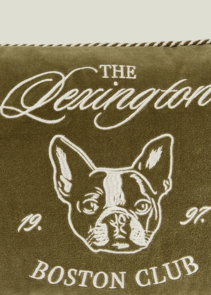 Lexington Club Organic Velvet Pillow