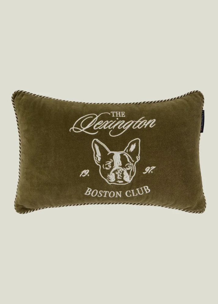 Lexington Club Organic Velvet Pillow
