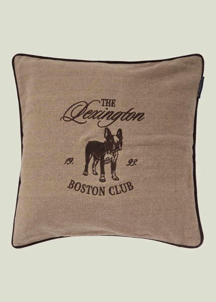 Lexington Boston Club Org Tweed Pillow Cover