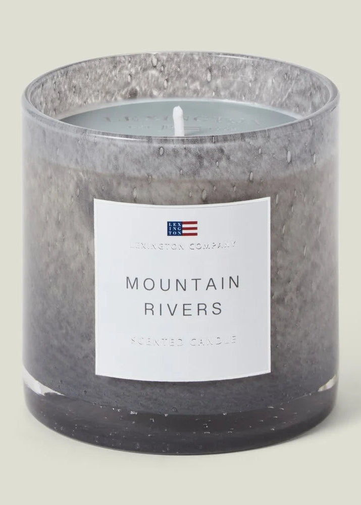 Lexington Mountain Rivers Scented Candle Charcoal