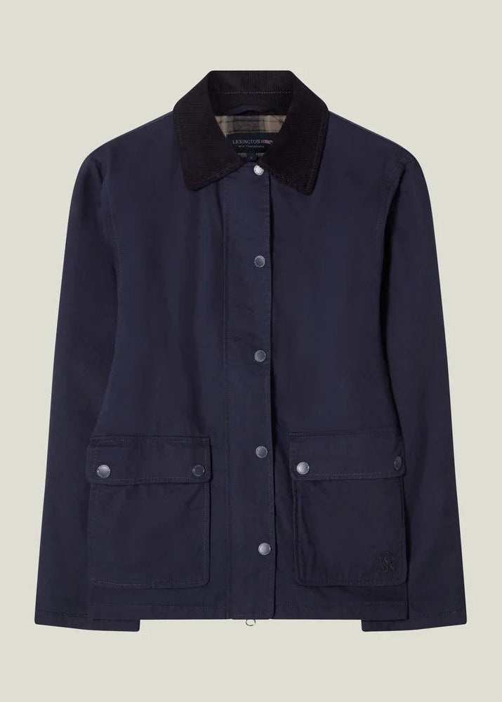 Lexington Cotton Country Jacket Dark Blue