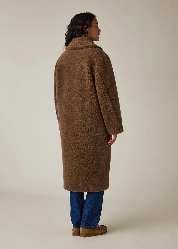 Lexington Teddy Coat Brown