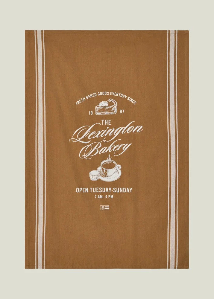 Lexington Bakery Printed OC Kitchen Towel Fudge