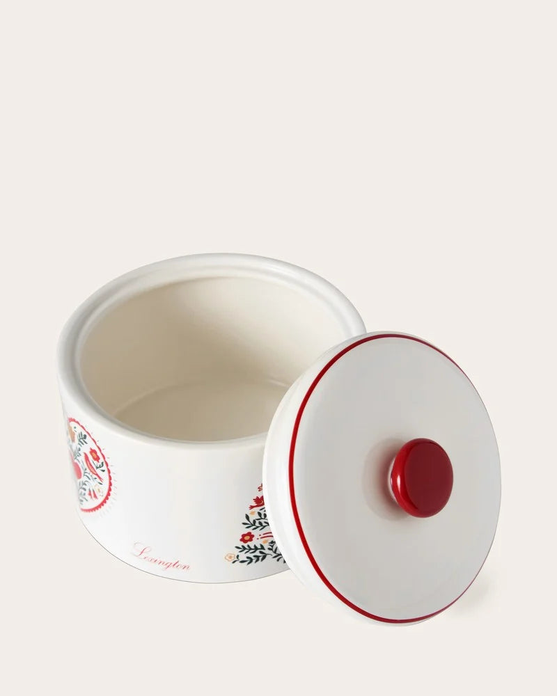 Lexington Christmas Tree Cookie Jar With Lid Multi