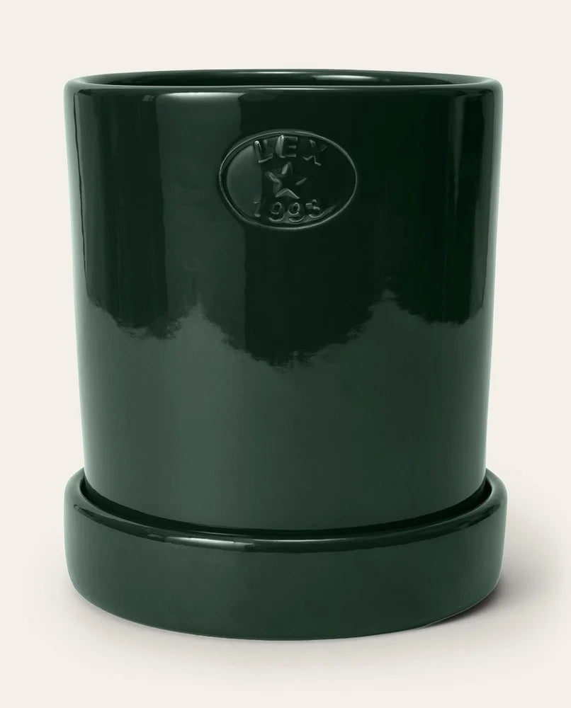 Lexington Stoneware Plant Pot Green M