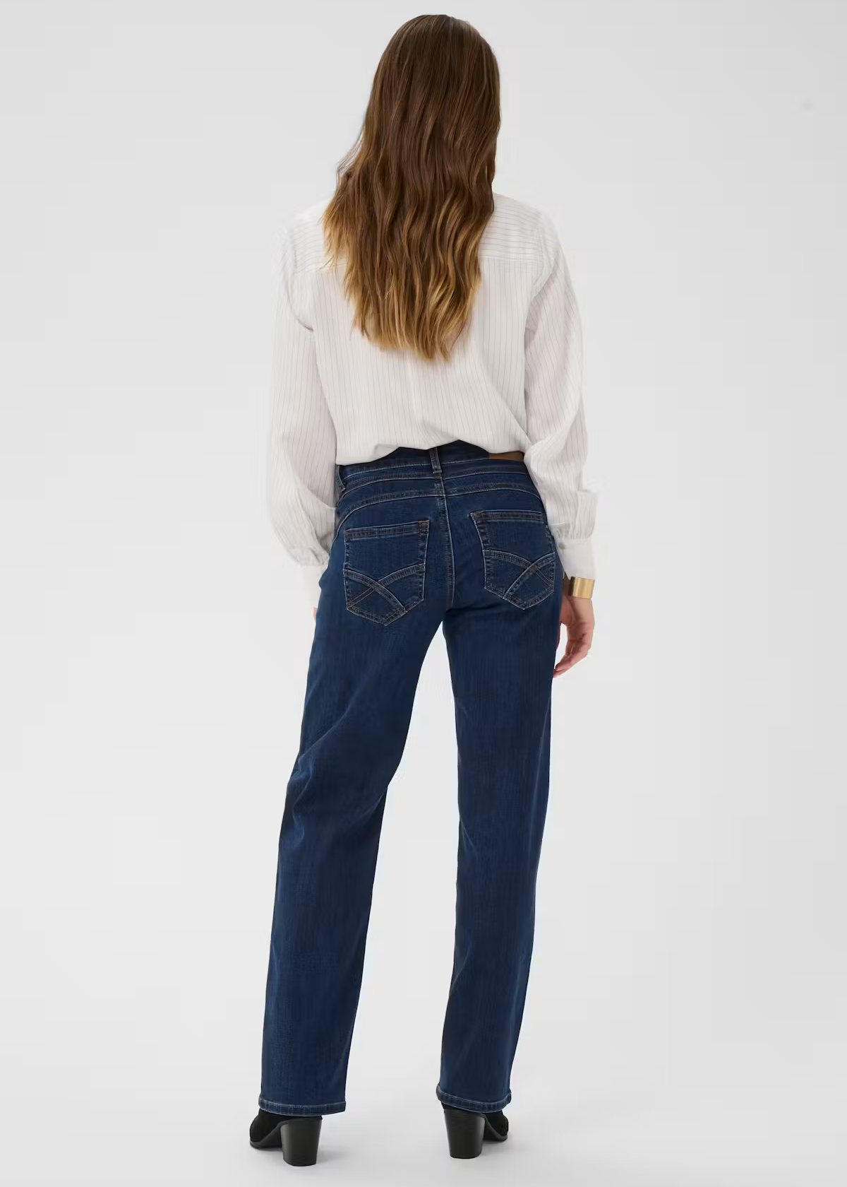 Cream CRLone Jeans Coco Fit Dark Blue Denim